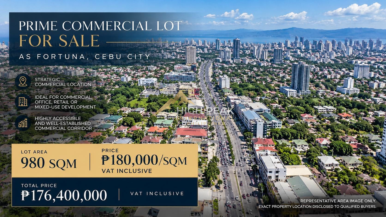 980 sqm Commercial Lot on A.S. Fortuna, Banilad, Mandaue City, photo 1