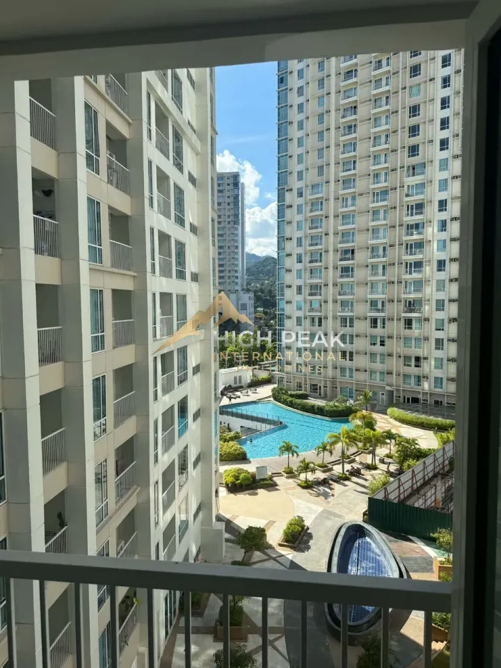 Furnished Corner 1 Bedroom with Pool View at Marco Polo Residences, Cebu City